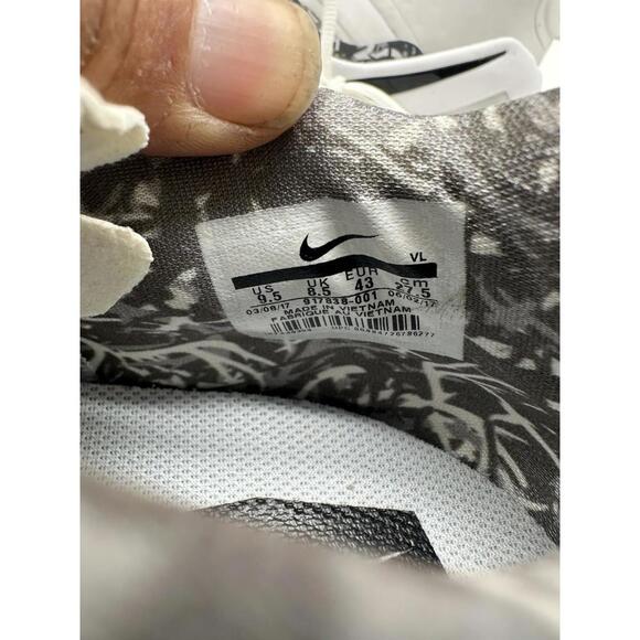 Nike Force Zoom Mike Trout 4 Turf Trainers White Black 917838-100 Mens 9.5 - Picture 9 of 10